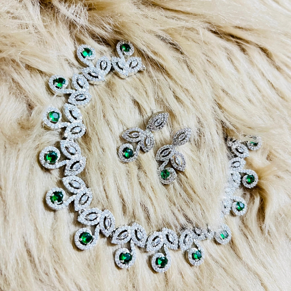 Emerald Ivy American Diamond Set Emerald-Ivy-American-Diamond-Set.